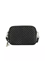 LES VISIONNAIRES | Borsa in pelle - Mini Bag LOLA QUILTING | Nero