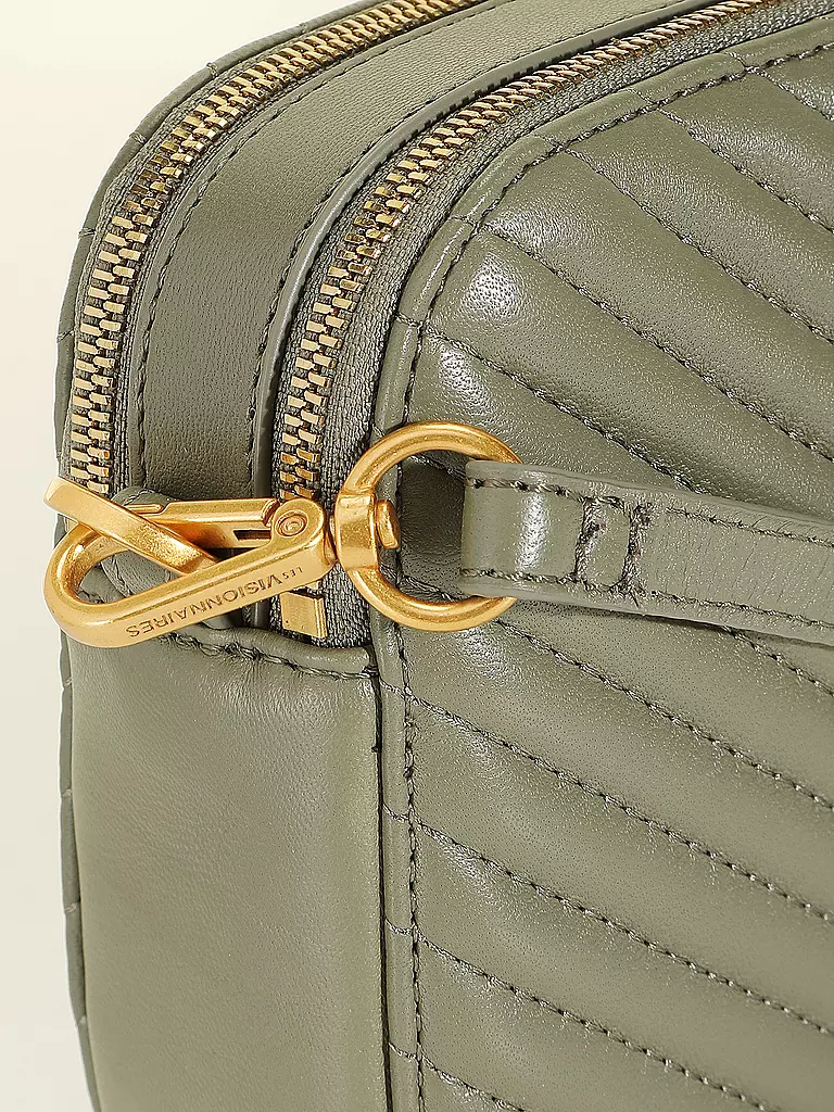 LES VISIONNAIRES | Borsa in pelle - Mini Bag LOLA QUILTING | 