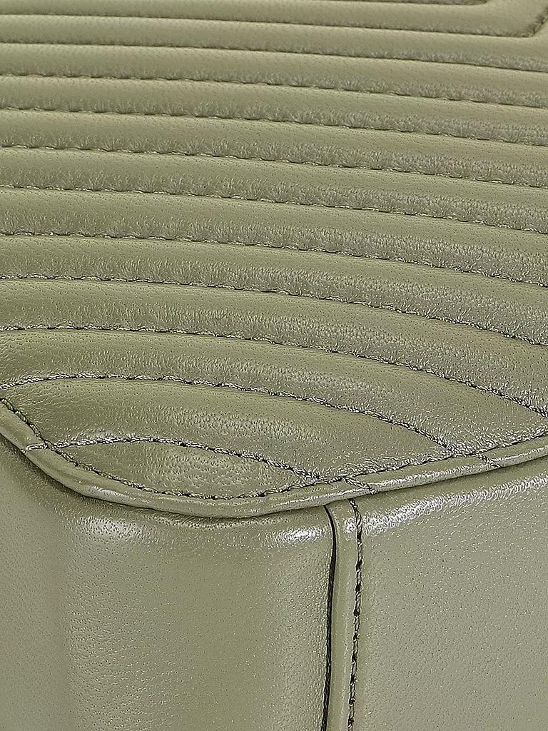LES VISIONNAIRES | Borsa in pelle - Mini Bag LOLA QUILTING | 