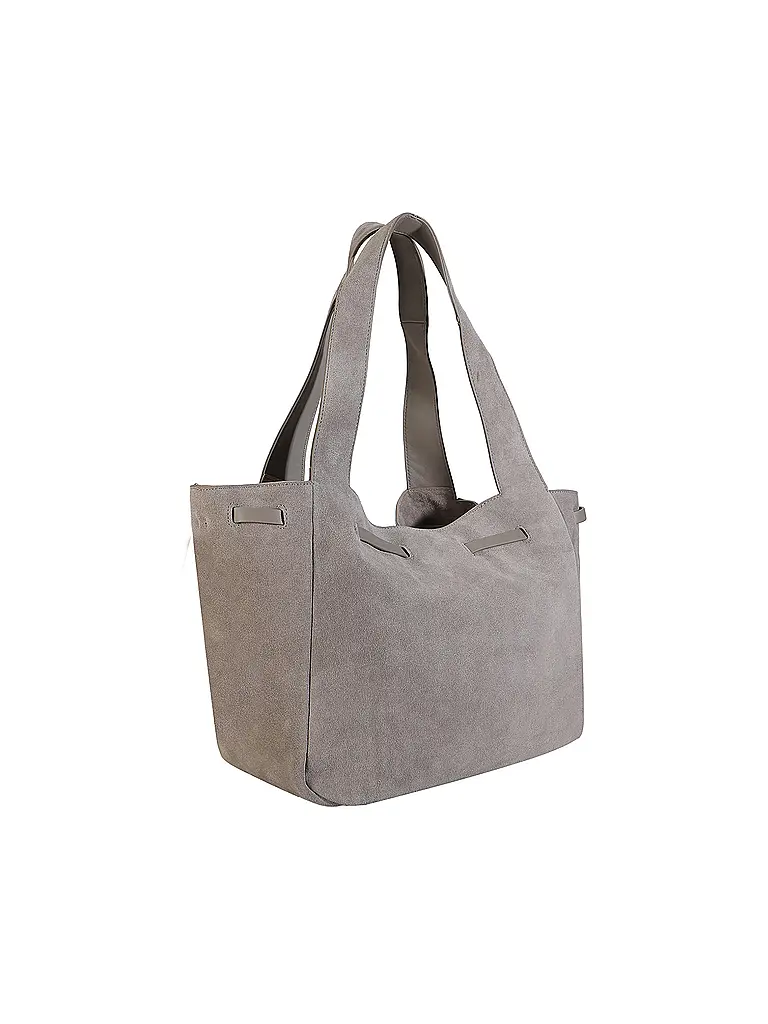 LES VISIONNAIRES | Borsa in pelle - Shopper GABRIELLA | Beige