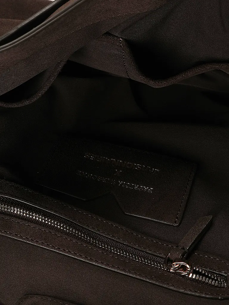 LES VISIONNAIRES | Borsa in pelle - Shopper GABRIELLA | Marrone