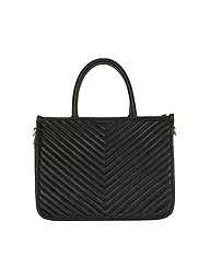 LES VISIONNAIRES | Ledertasche - Tot Bag LENA QUILTING | Nero