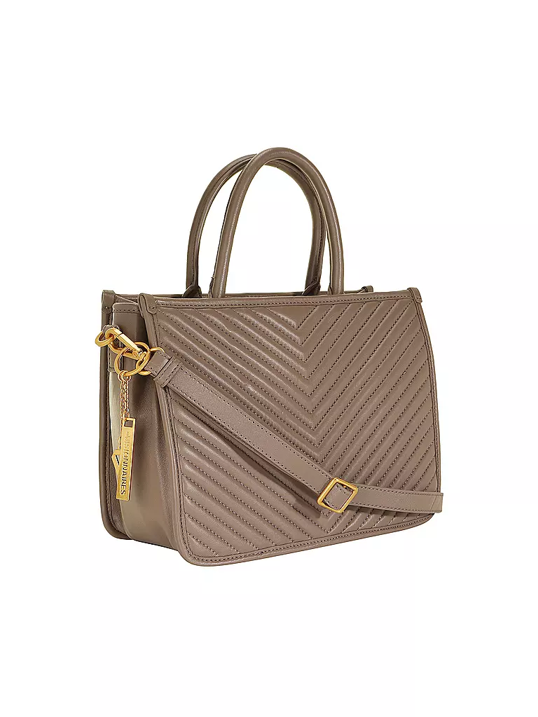 LES VISIONNAIRES | Borsa in pelle - Tot Bag LENA QUILTING | 