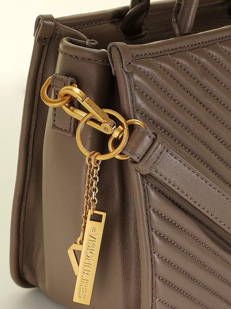 LES VISIONNAIRES | Borsa in pelle - Tot Bag LENA QUILTING | 