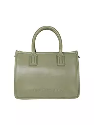 LES VISIONNAIRES | Borsa in pelle - Tote Bag LENA SILKY | Oliva