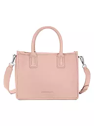 LES VISIONNAIRES | Ledertasche - Tote Bag LENA SILKY Medium | Rosa