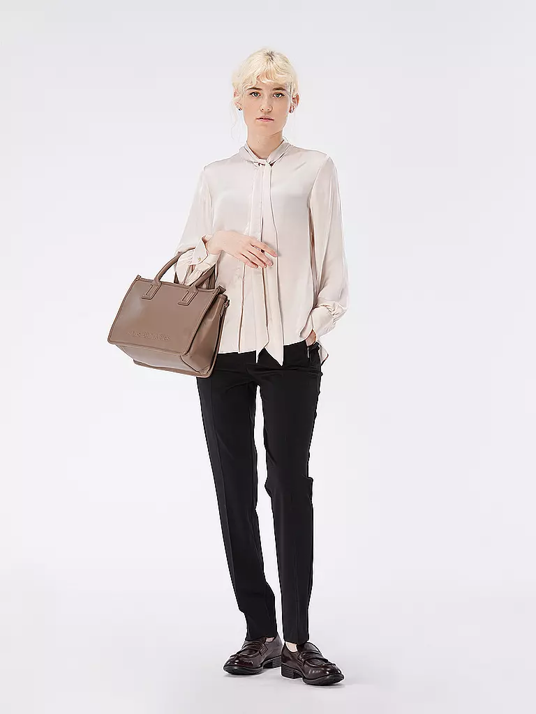 LES VISIONNAIRES | Ledertasche - Tote Bag LENA SILKY | Cammello