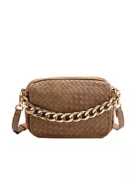 LES VISIONNAIRES | Borsa in pelle - Borsa a tracolla EMILY WEAVE | Beige