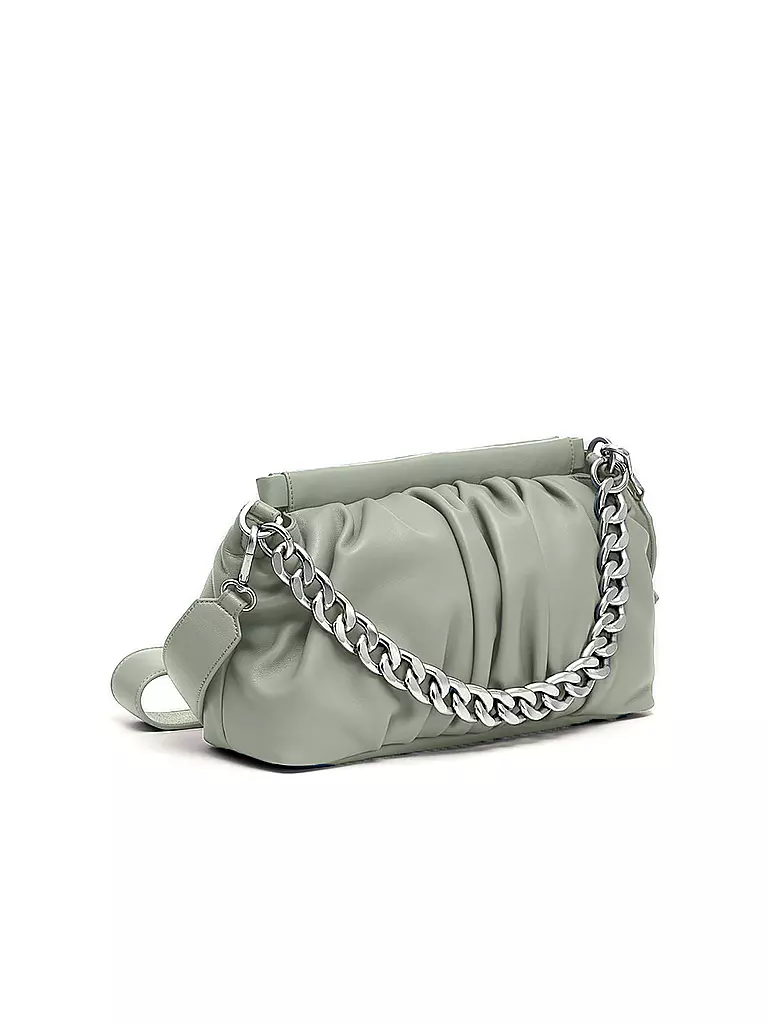 LES VISIONNAIRES | Ledertasche - Umhängetasche LUCY | Verde chiaro