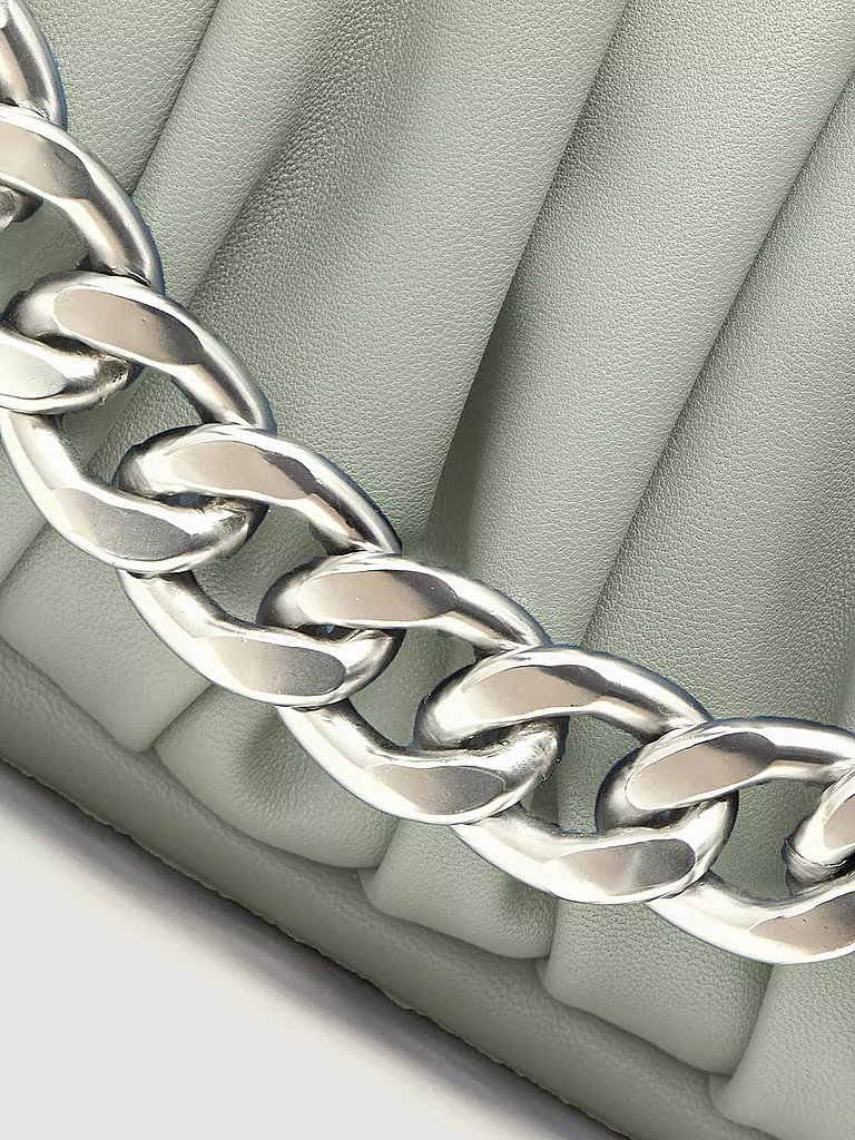 LES VISIONNAIRES | Ledertasche - Umhängetasche LUCY | Verde chiaro