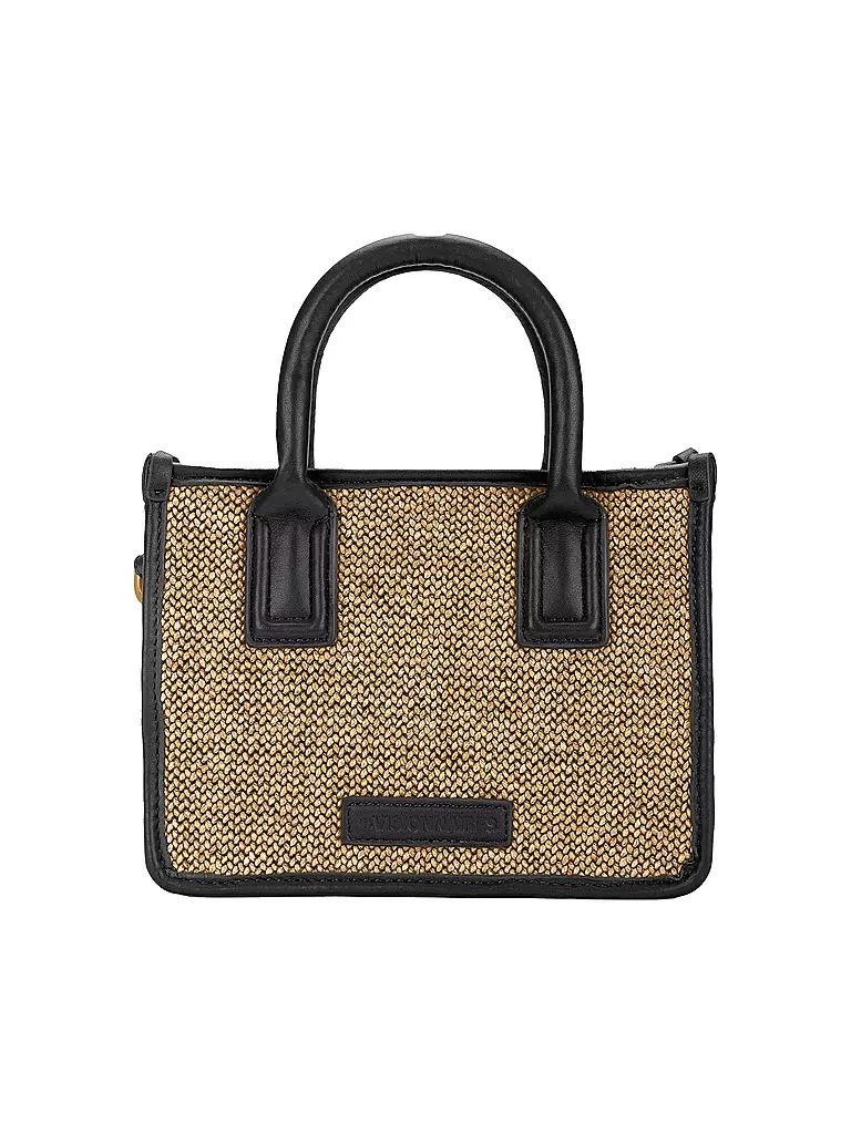 LES VISIONNAIRES | Tasche - Tote Bag LENI CANVAS | Nero