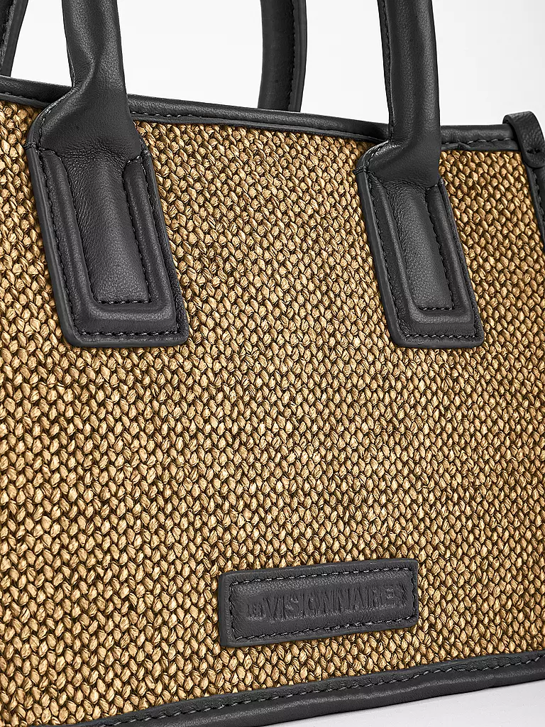 LES VISIONNAIRES | Tasche - Tote Bag LENI CANVAS | Nero