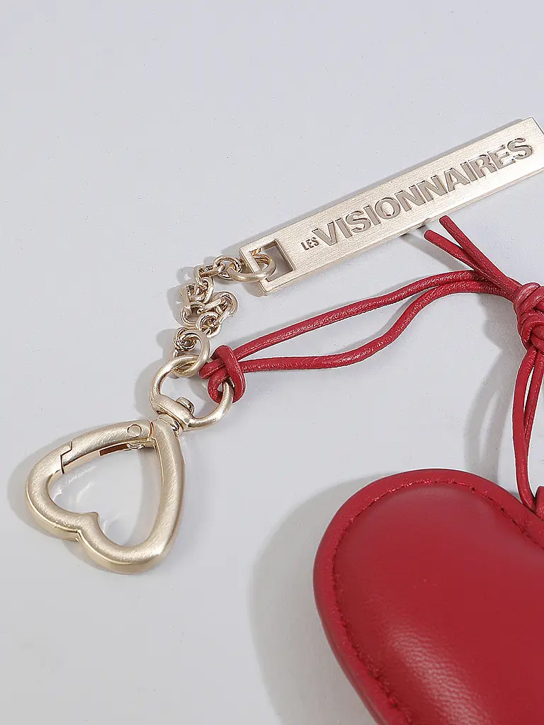 LES VISIONNAIRES | Taschenanhänger  | Rosso