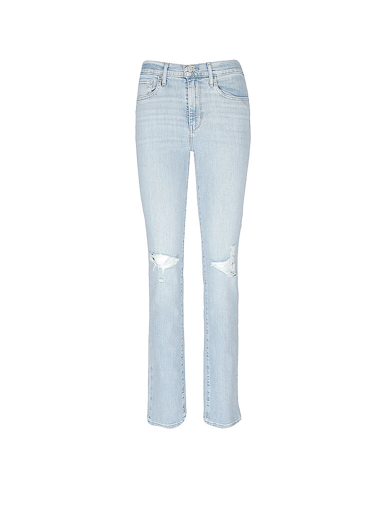 Jeans a vita alta Straight Fit 724 azzurro 31/L32