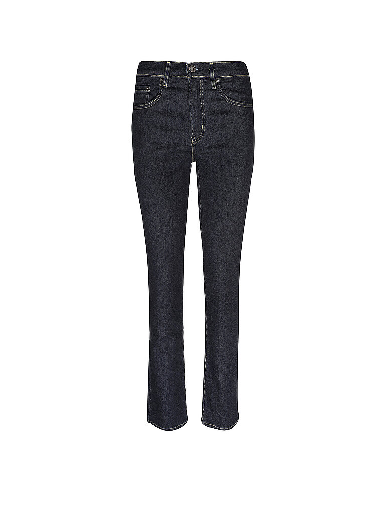 Jeans a vita alta con vestibilità dritta 724 blu 25/L32