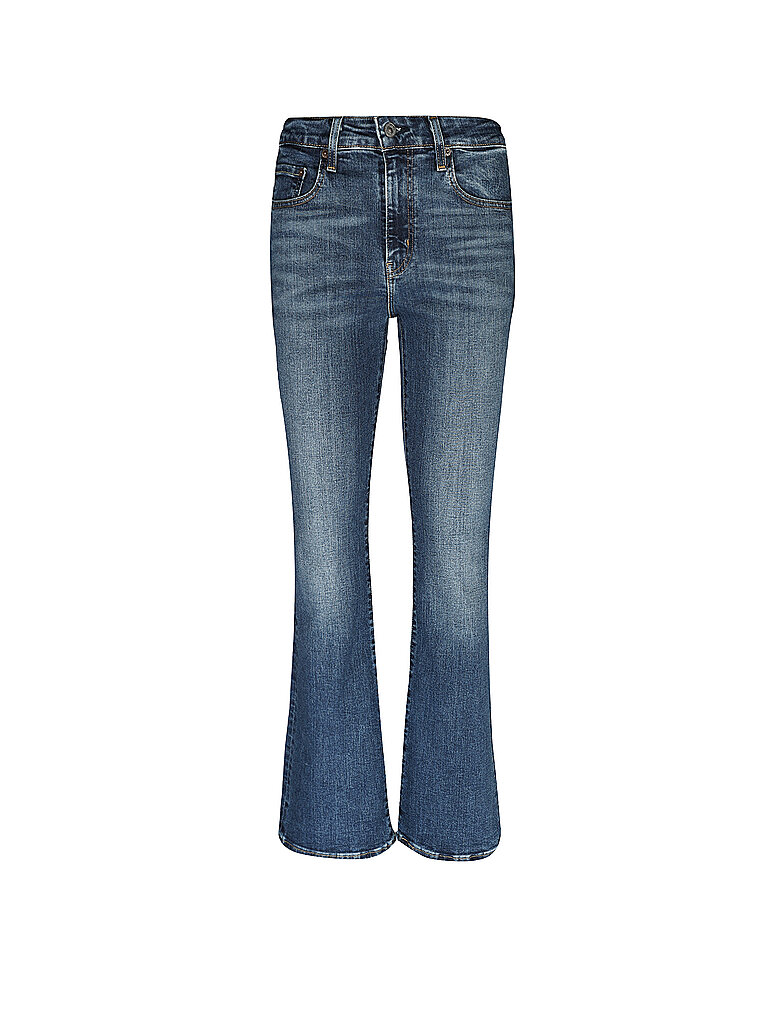 Jeans a vita alta bootcut fit 725 blu 32/L32