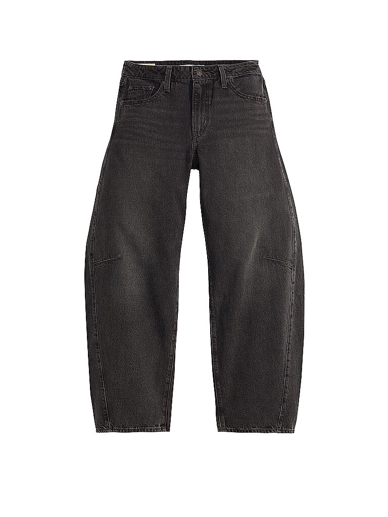 Jeans Balloon Fit BAGGY DAD BARREL nero 30/L30