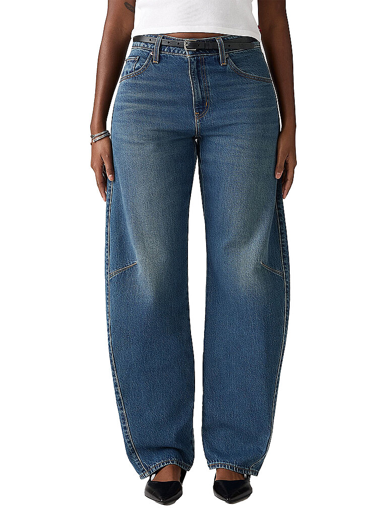 Jeans Balloon Fit BAGGY DAD BARREL MOST WANTED blu 30/L32