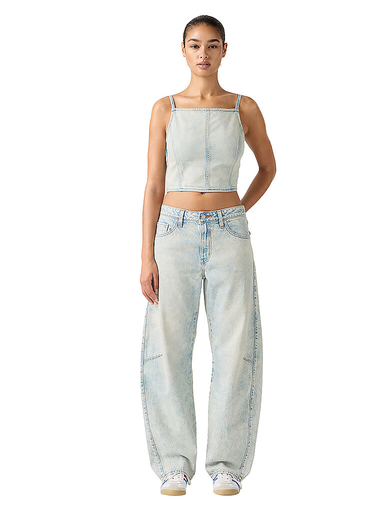 Jeans Balloon Fit BAGGY DAD BARREL azzurro 27/L32