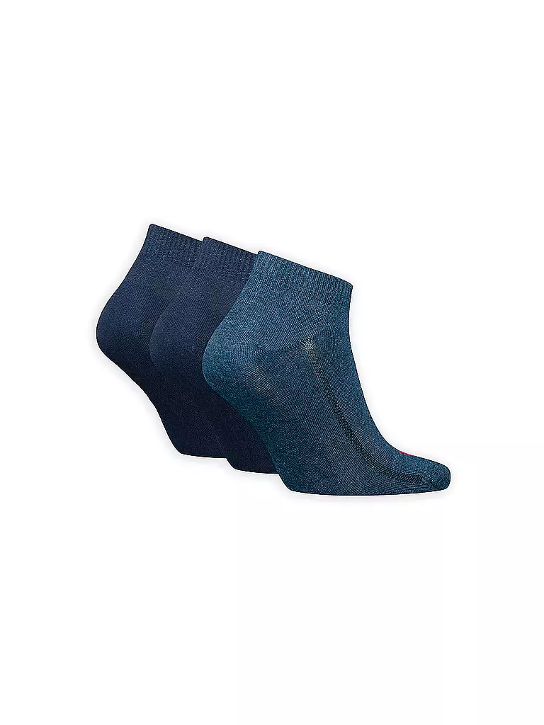 LEVI'S® | Calzini sneaker, confezione da 3, denim | 