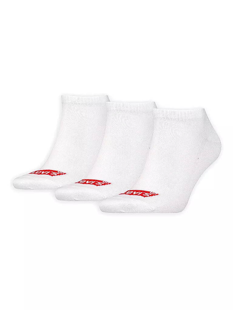 LEVI'S® | Calzini sneaker confezione da 3 bianco | Bianco