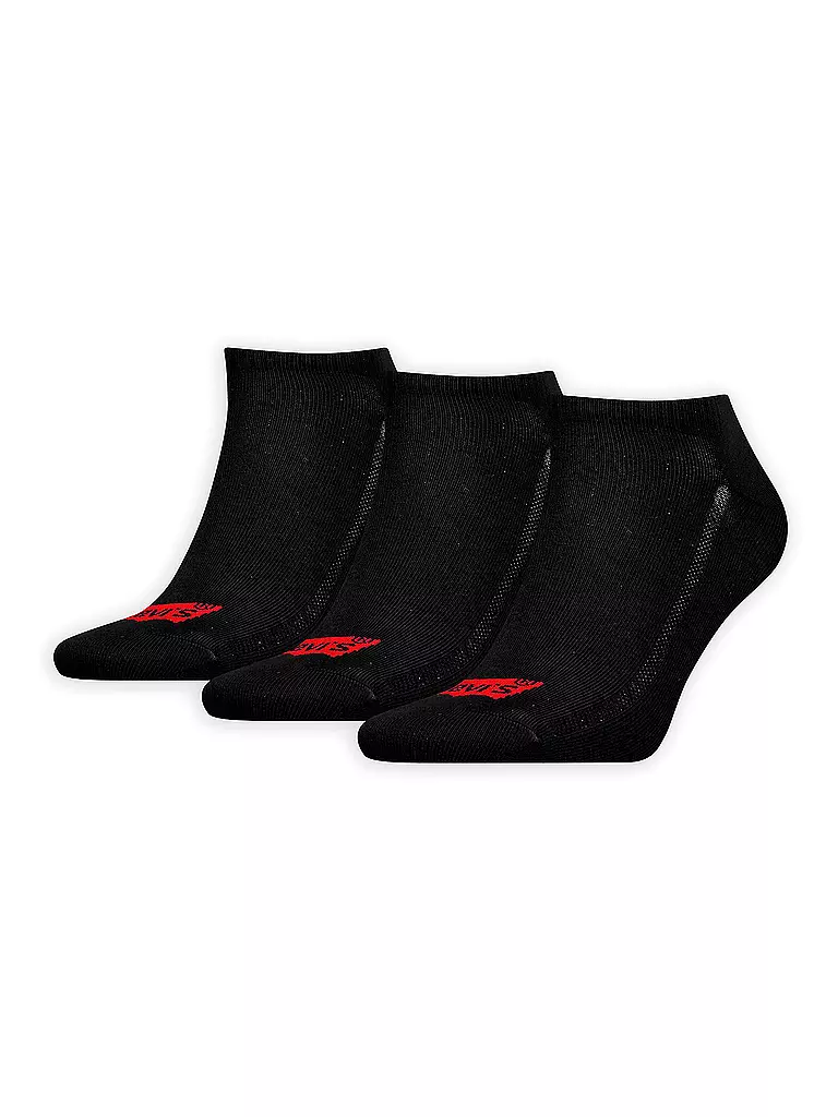 LEVI'S® | Calzini sneaker confezione da 3 nero | Nero