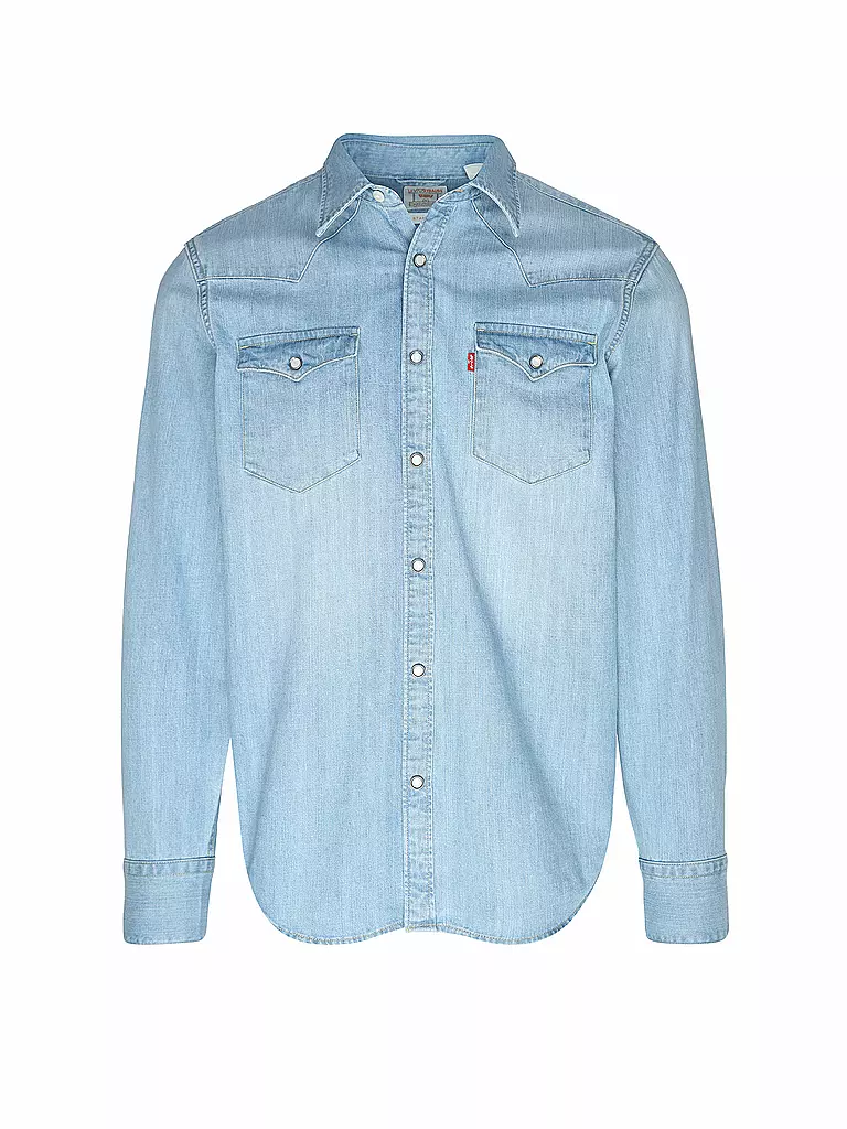 LEVI'S® | Camicia di jeans BARSTOW WESTERN | Blu chiaro