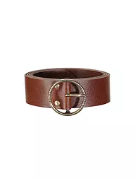 LEVI'S® | Cintura in pelle ATHENA CAVIAR TRICOT | Marrone