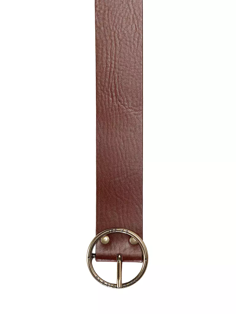 LEVI'S® | Cintura in pelle ATHENA CAVIAR TRICOT | Marrone