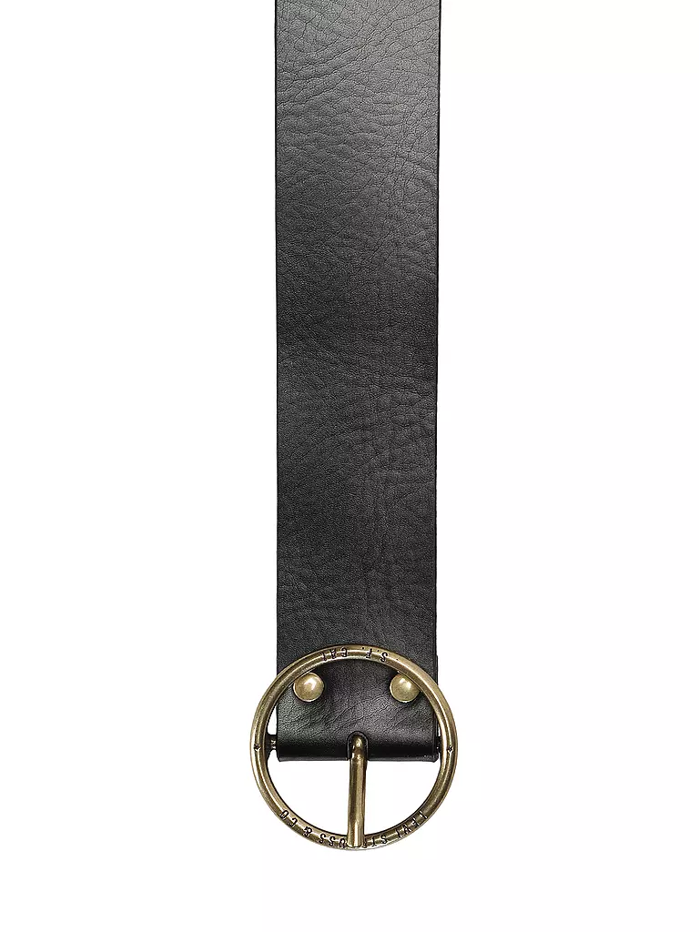 LEVI'S® | Cintura in pelle ATHENA CAVIAR TRICOT | Nero