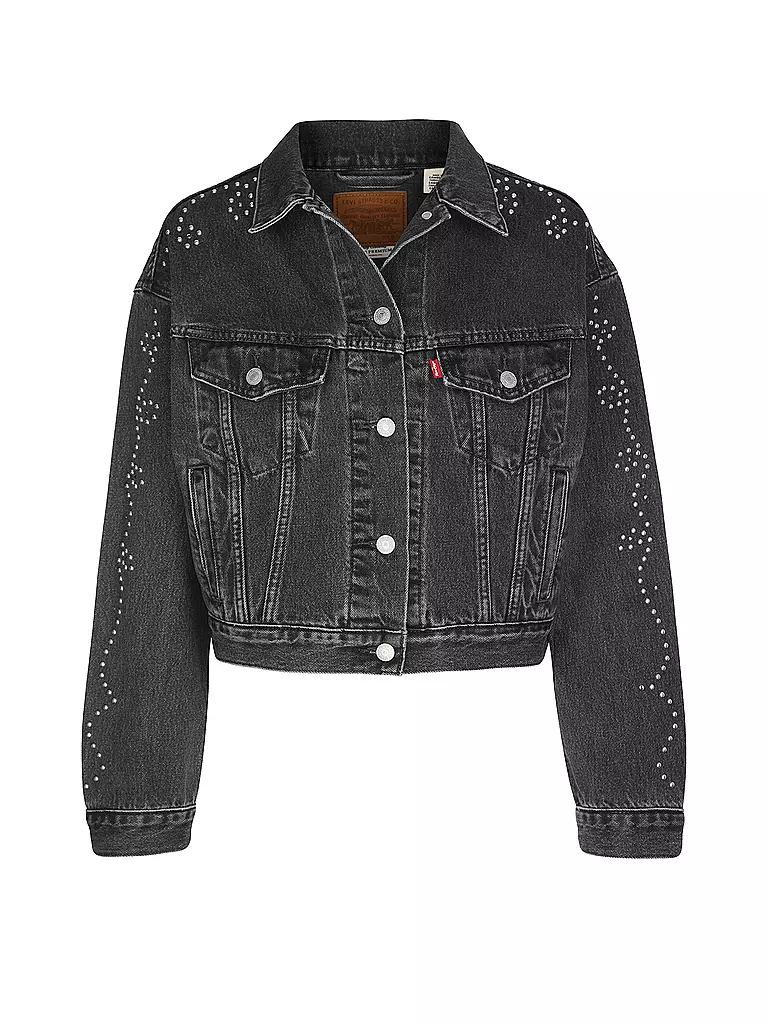 LEVI'S® | Giacca di jeans SHRUNKEN anni '90 | Nero