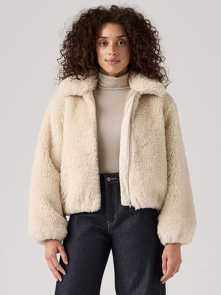 LEVI'S® | Giacca effetto pelliccia | Beige