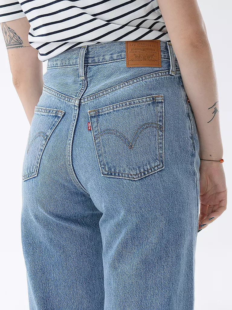 LEVI'S® | Jeans a gamba larga RIBCAGE | Blu chiaro