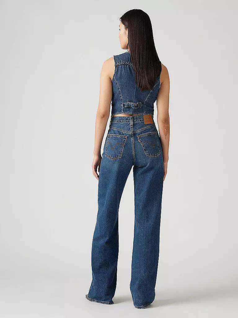 LEVI'S® | Jeans a gamba larga RIBCAGE | Blu scuro