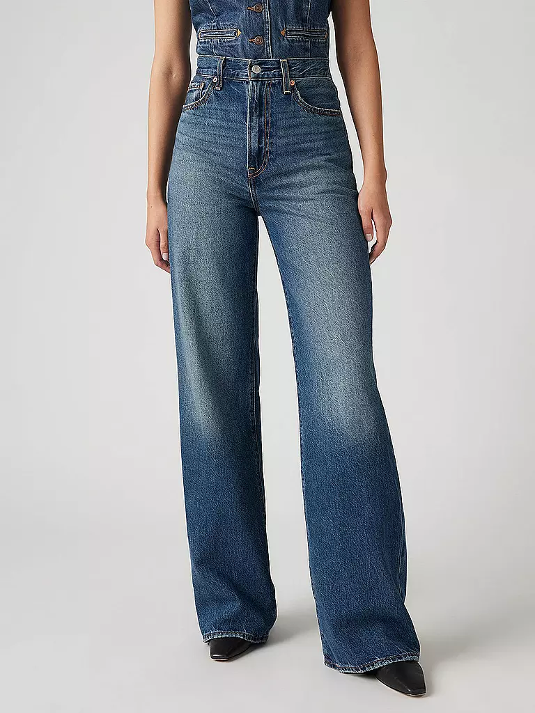 LEVI'S® | Jeans a gamba larga RIBCAGE | Blu scuro