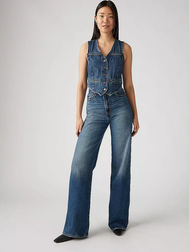 LEVI'S® | Jeans a gamba larga RIBCAGE | Blu scuro