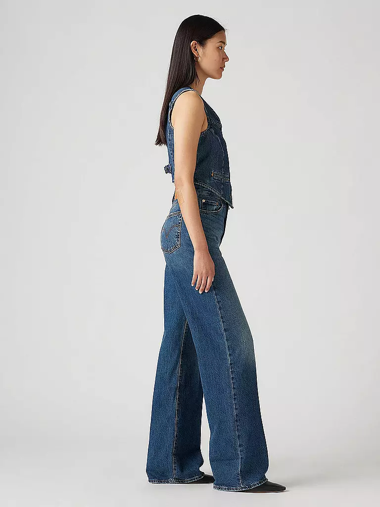LEVI'S® | Jeans a gamba larga RIBCAGE | Blu scuro