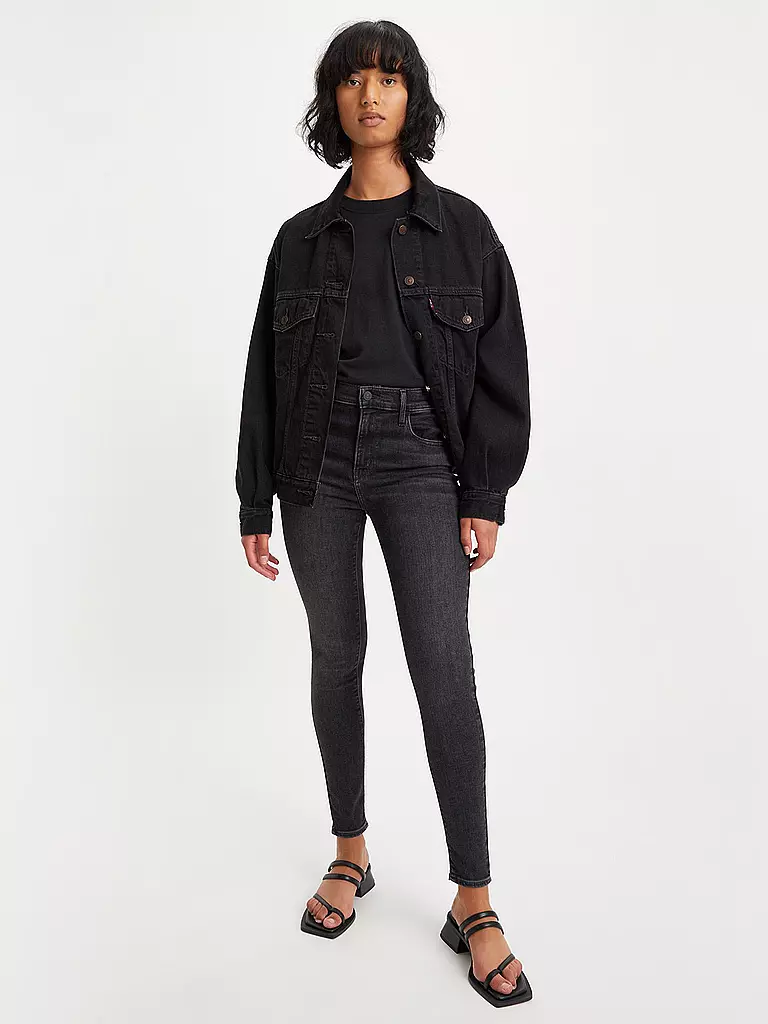 LEVI'S® | Jeans a vita alta 720 HIRISE SUPER SKINNY | Nero