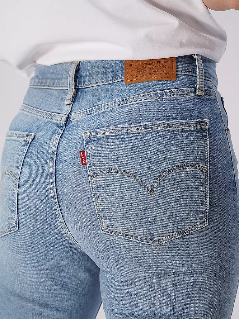 LEVI'S® | Jeans a vita alta Straight Fit 724 | Blu chiaro