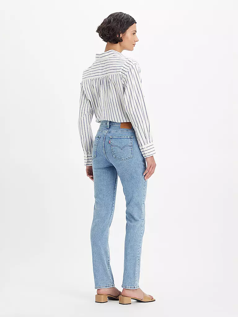 LEVI'S® | Jeans a vita alta Straight Fit 724 | Blu