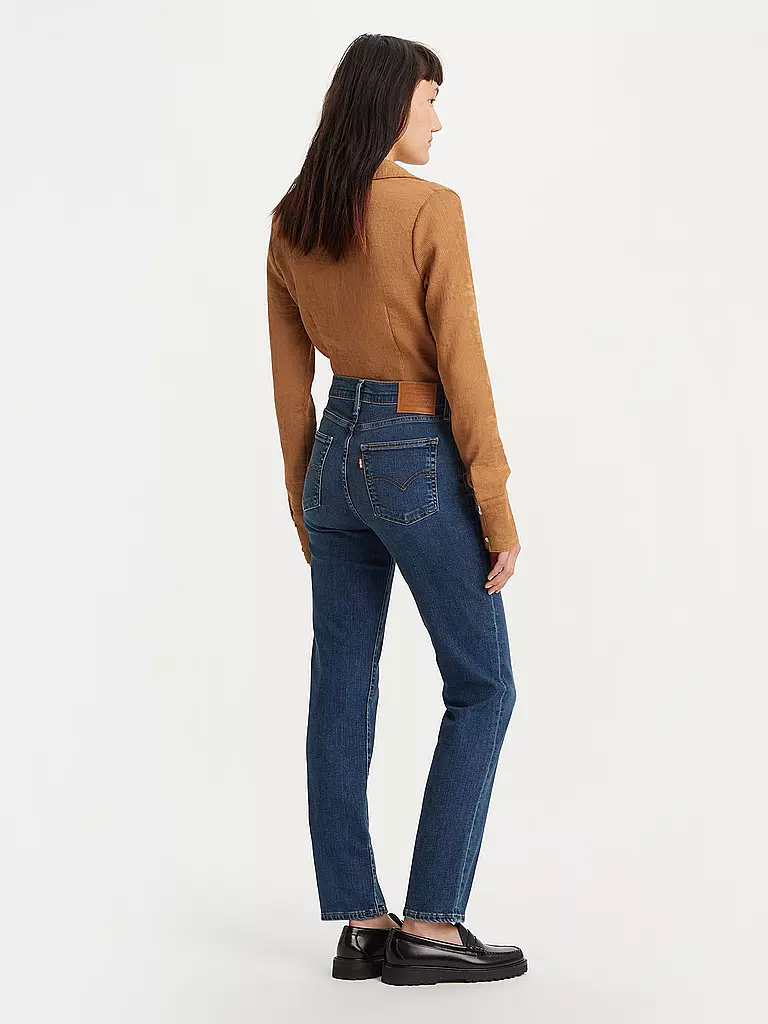 LEVI'S® | Jeans a vita alta Straight Fit 724 | Blu scuro