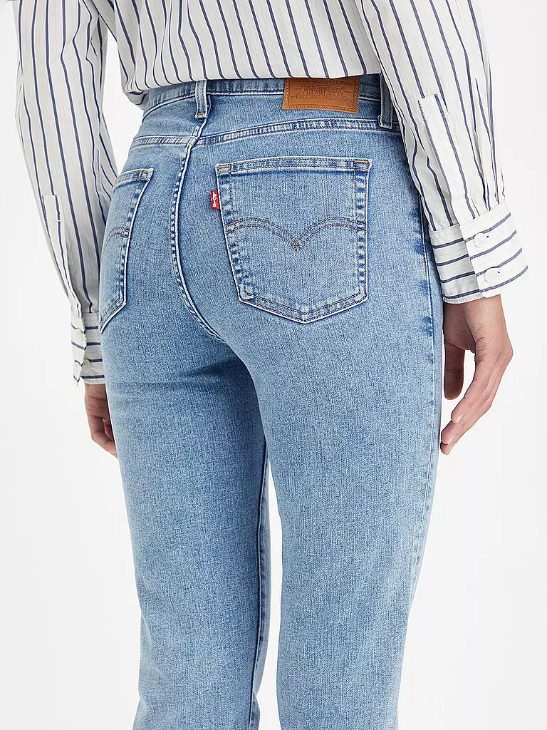 LEVI'S® | Jeans a vita alta Straight Fit 724 | Blu