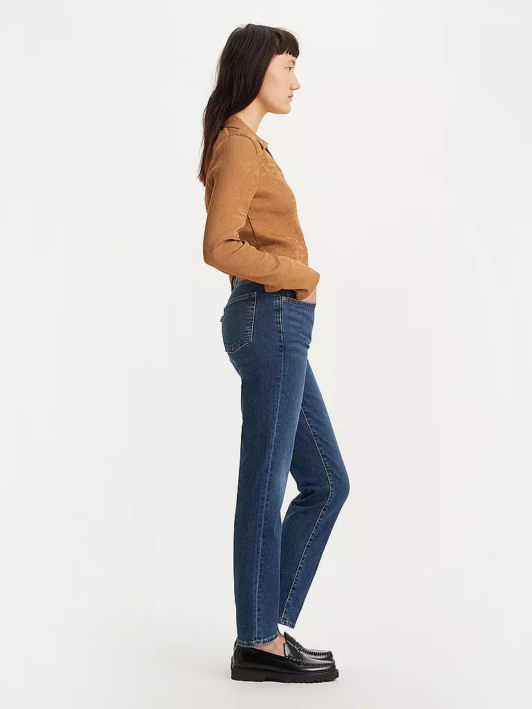 LEVI'S® | Jeans a vita alta Straight Fit 724 | Blu scuro