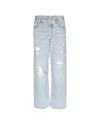 LEVI'S® | Jeans a vita alta Straight Fit 7/8 RIBCAGE STRAIGHT | Blu chiaro