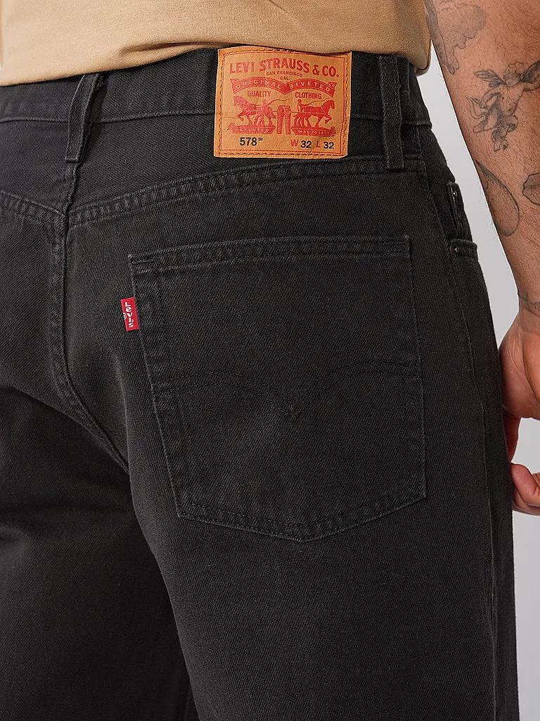 LEVI'S® | Jeans Baggy Fit METEORITE | Nero