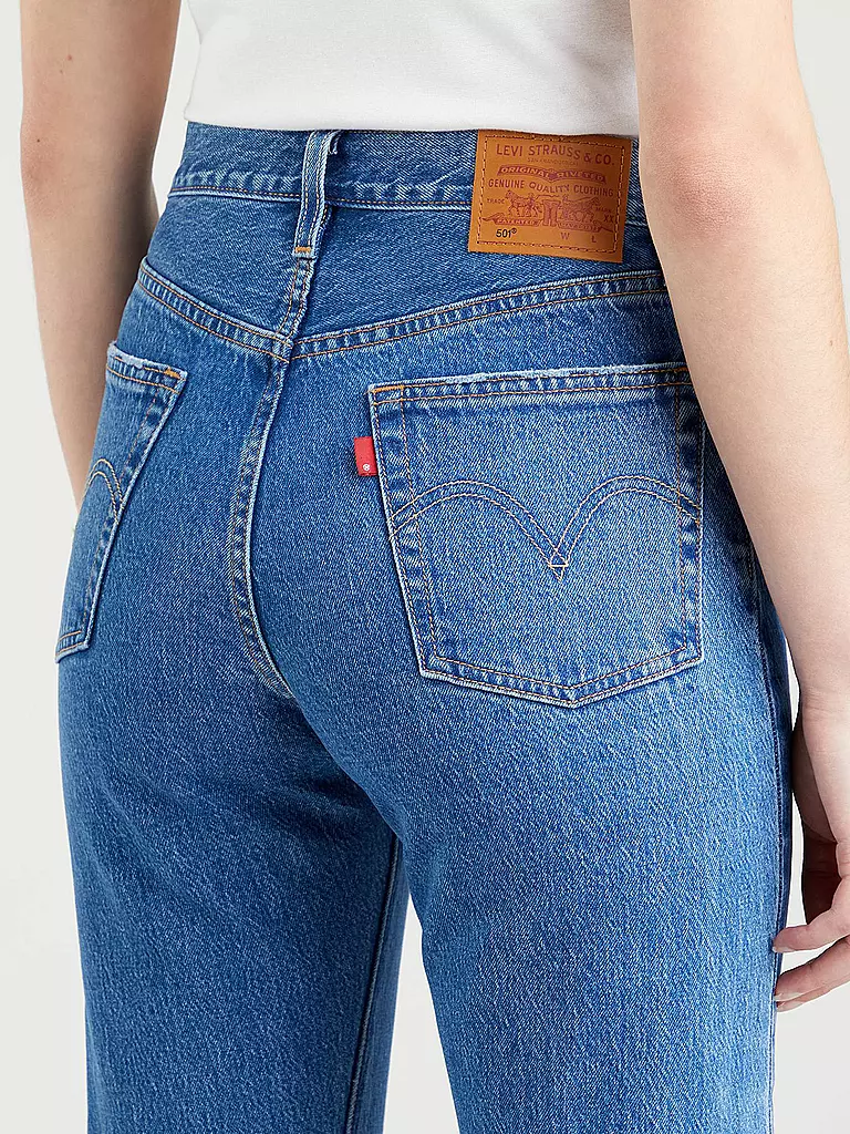 LEVI'S® | Jeans Mom Fit 501 7/8 | Blu
