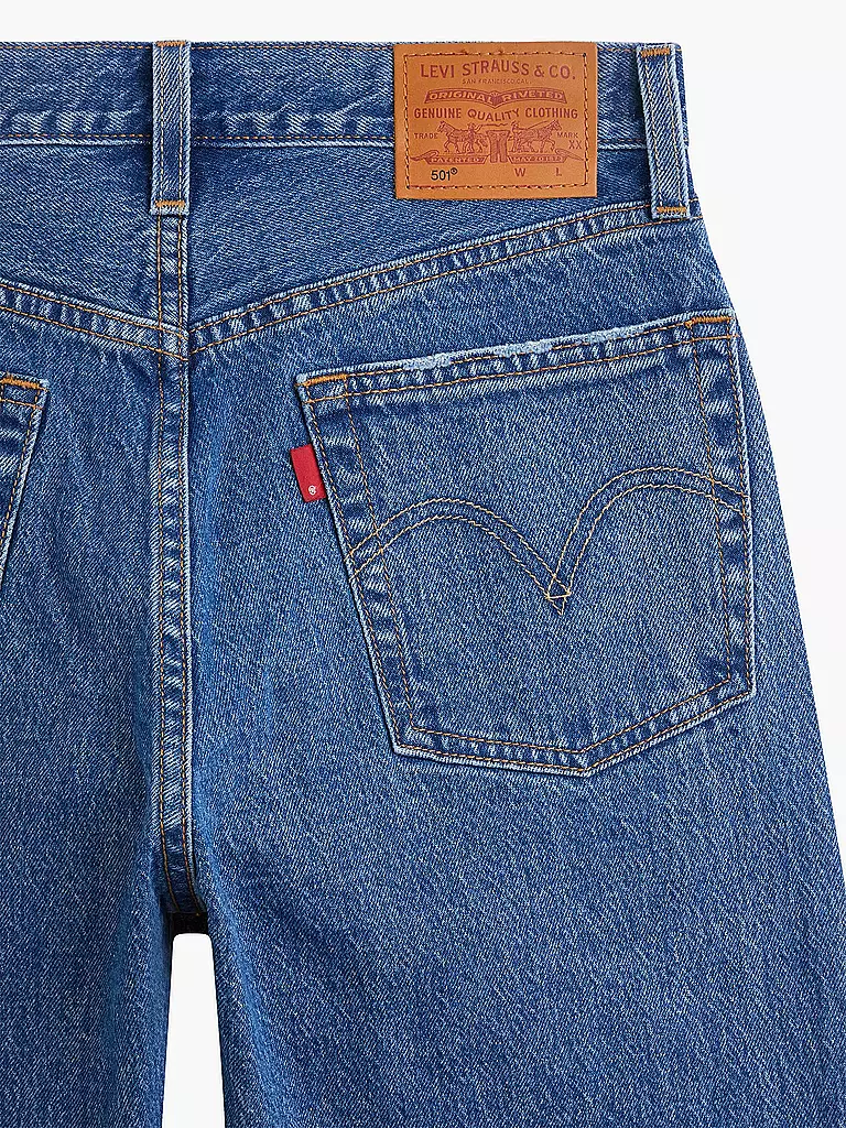 LEVI'S® | Jeans Mom Fit 501 7/8 | Blu