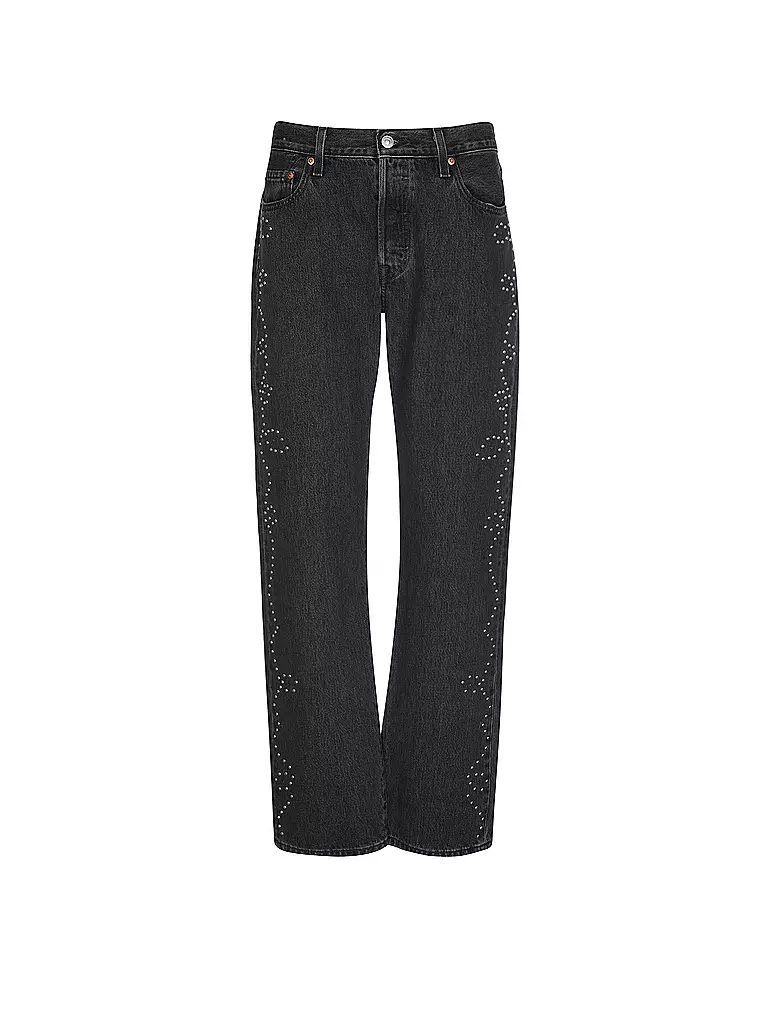 LEVI'S® | Jeans Mom Fit 501 90S BEJEWELED | Nero