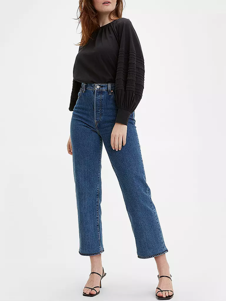 LEVI'S® | Jeans Ribcage Straight Fit 7/8 | Blu