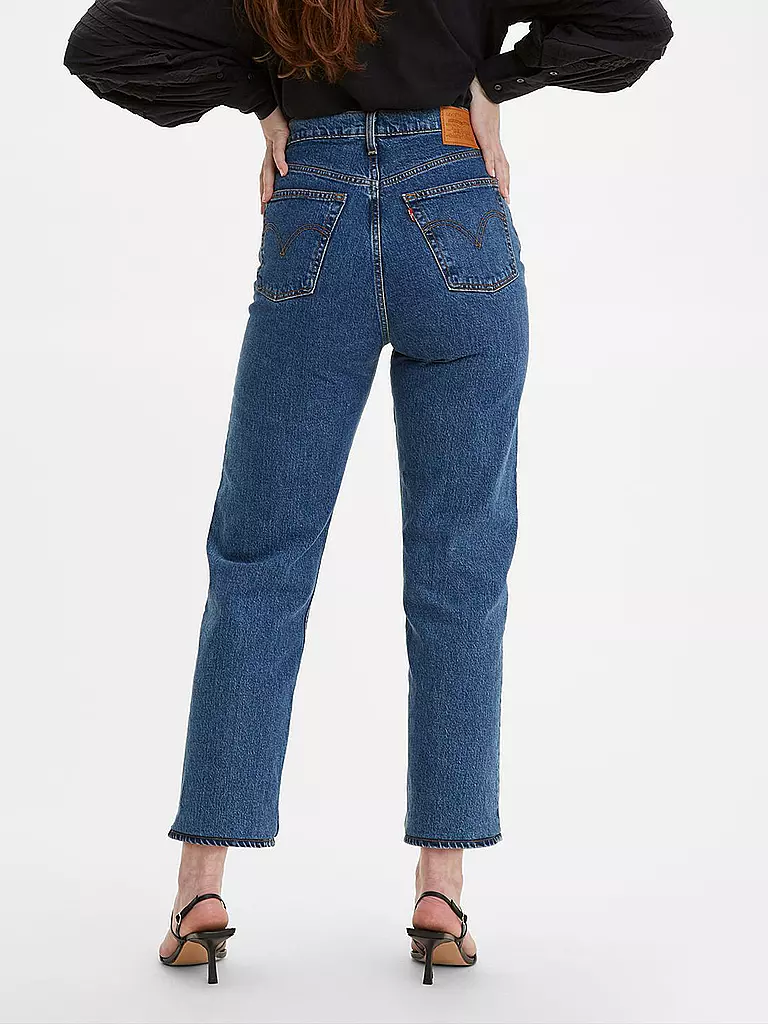 LEVI'S® | Jeans Ribcage Straight Fit 7/8 | Blu